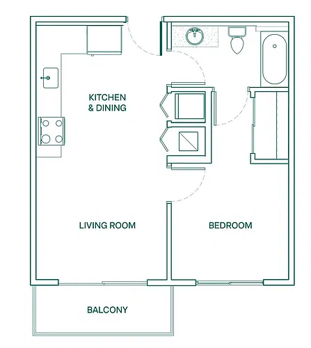 Floor plan A1