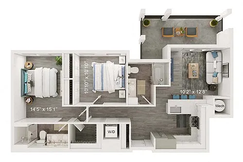 Floor plan Mariner