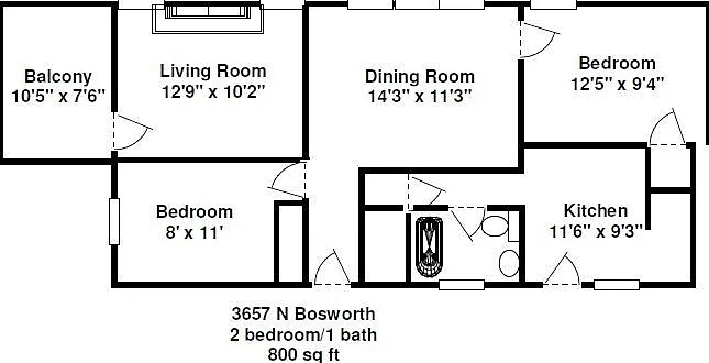 3657 N Bosworth Ave #1 — Photo 18