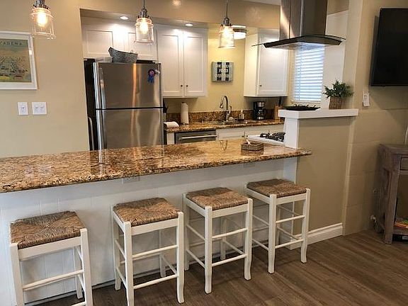 bar with undercounter charging plugs