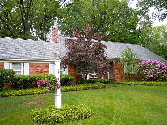 Front view of home