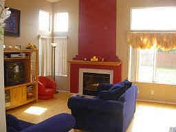 Living Room-Fire Place- Wood Floors