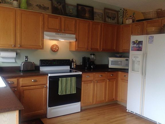 fully supplied kitchen and pantry