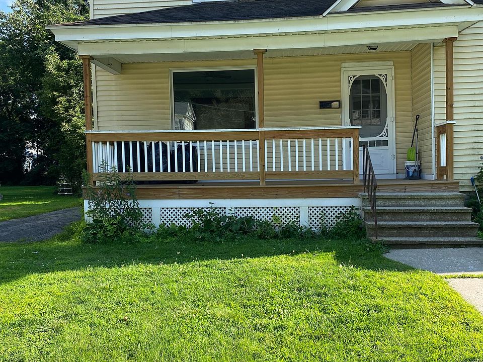 Front with private porch