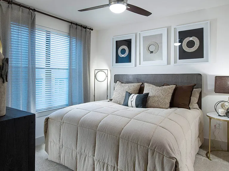 Large windows providing natural light
