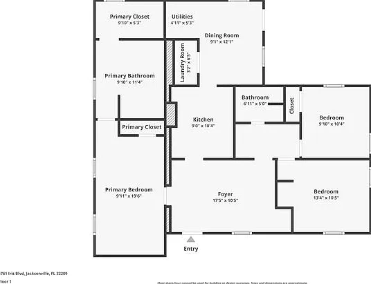 3 bed, 2.0 bath, 1258 sqft, $1,295 — Photo 2