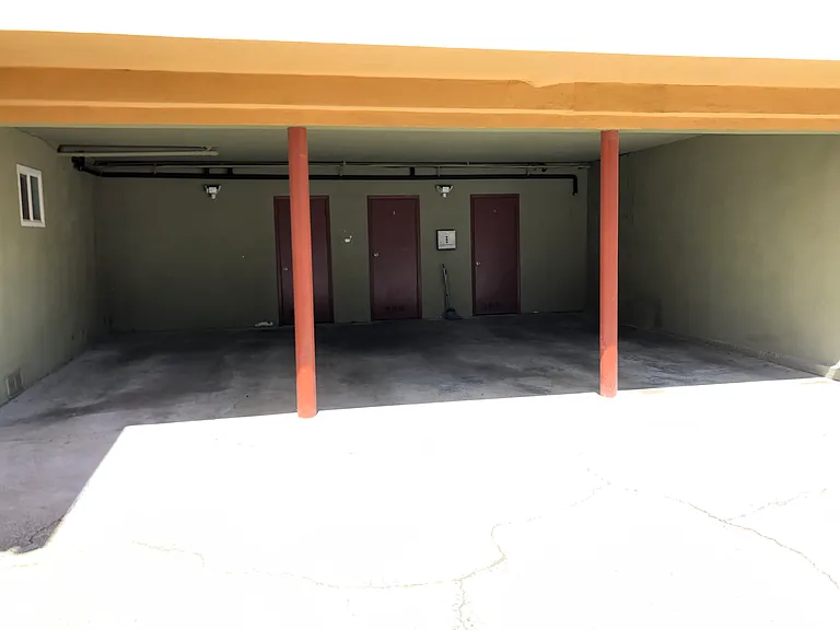 Carport parking & storage room