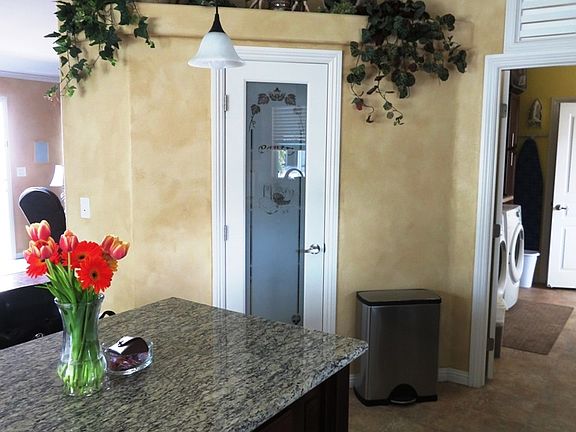 Pantry with LED lights