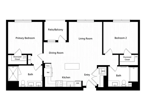 Floor plan B2