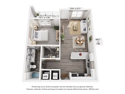 Floor plan The Retreat | A1