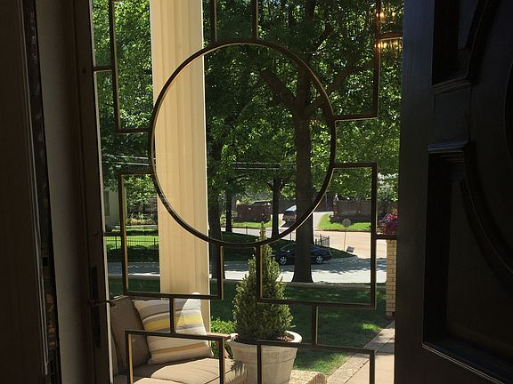 Orig.l Art Decco glass door