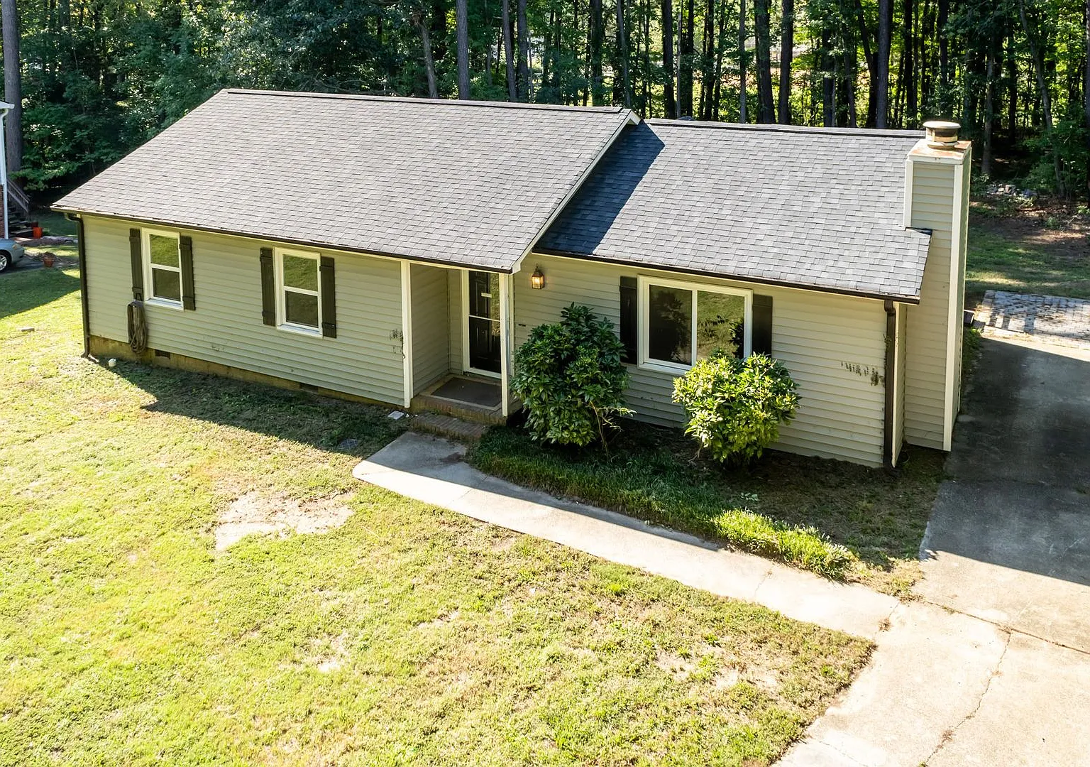 Updated 3 Bed Ranch with Fireplace & Huge Back Deck in Cary! — Photo 1