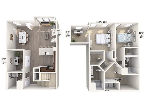Floor plan B1TD