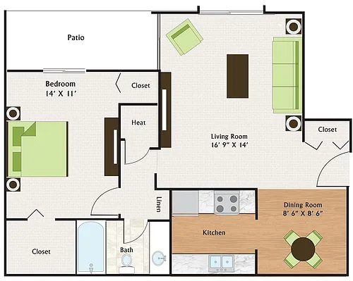 Floor plan A