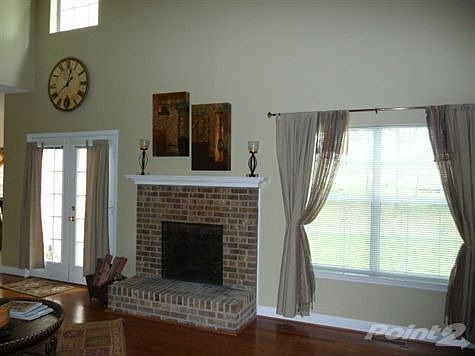 Brick Fireplace