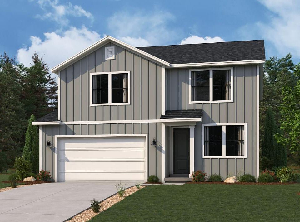 Nightingale Plan, Modern Farmhouse Elevation