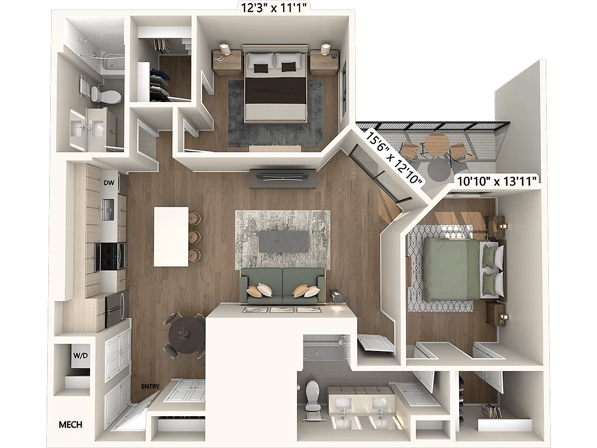 Floor plan B06-Scheme2