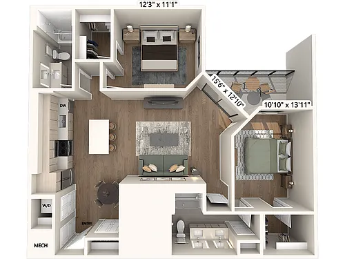 Floor plan B06-Scheme2
