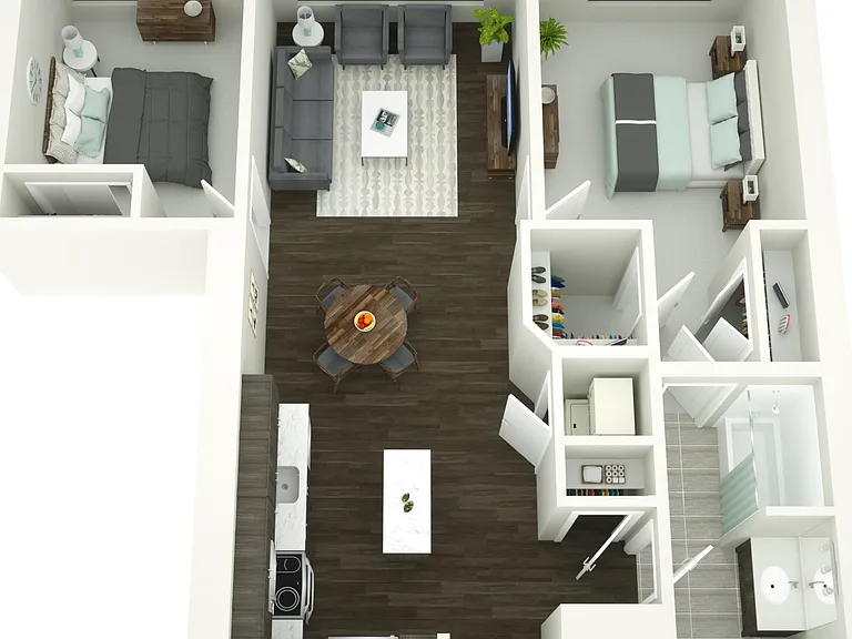 B1TR floor plan Porter Street
