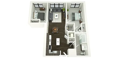 Floor plan B1TR