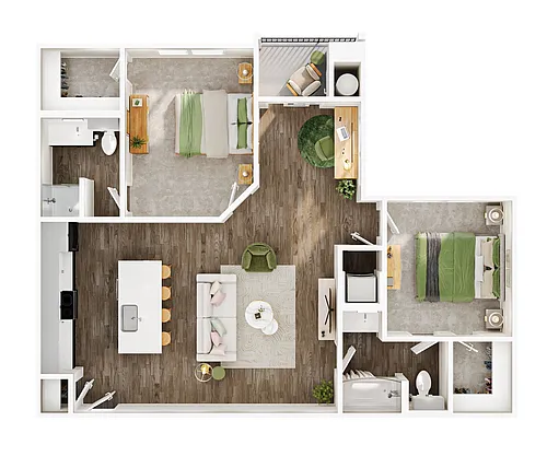 Floor plan B2