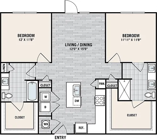 Floor plan B2D