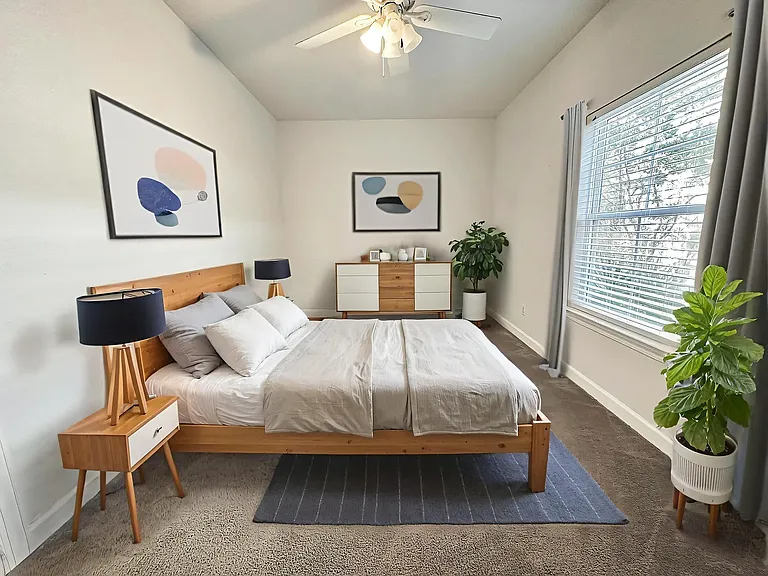 Bedroom 2, Virtually Staged