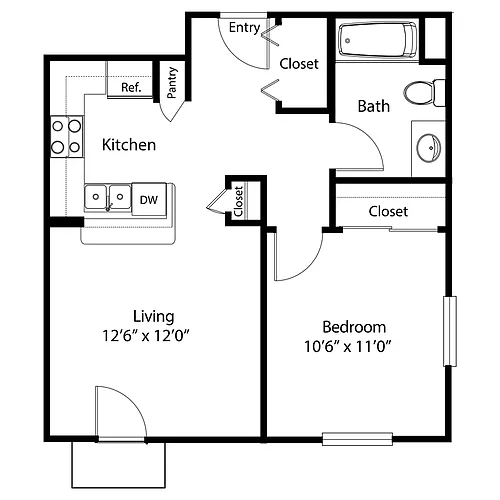 Floor plan A1