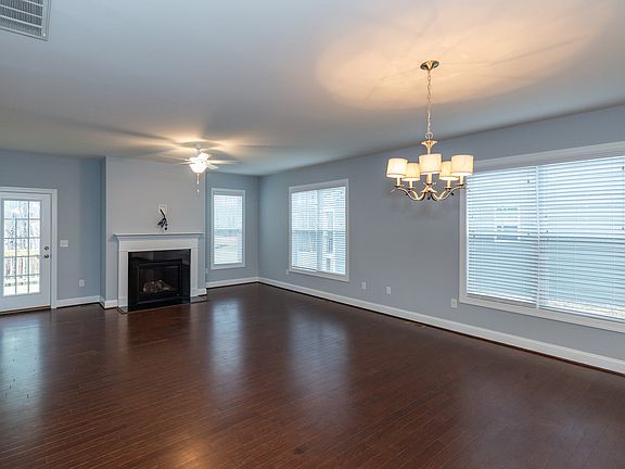 Belmont Terrace Family Room with Fireplace
