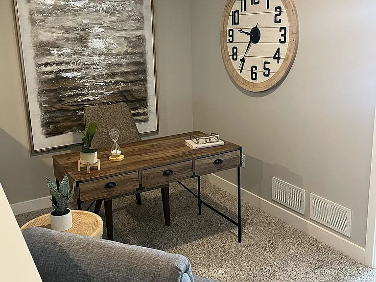 Staged Upper Level Loft