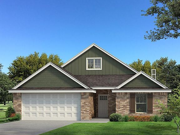 Homes by Taber Kamber A Brick Elevation - Green