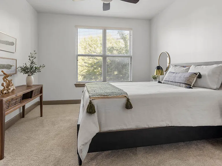 Carpeted Bedroom