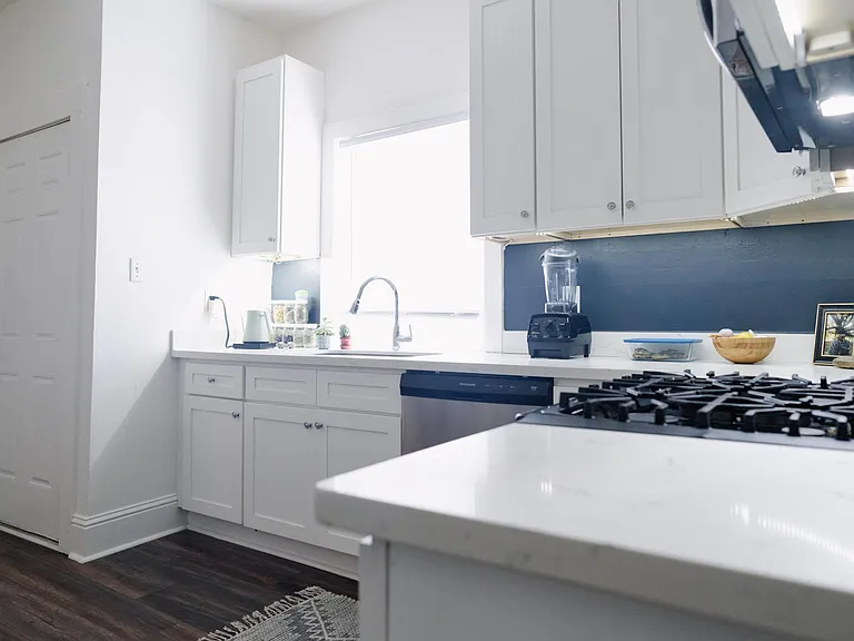 Kitchen and side door entrance