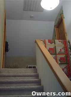 brand new carpet going upstairs