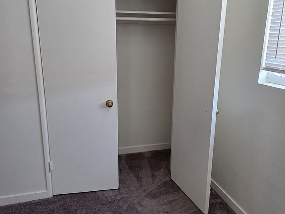 Closet in bedroom
