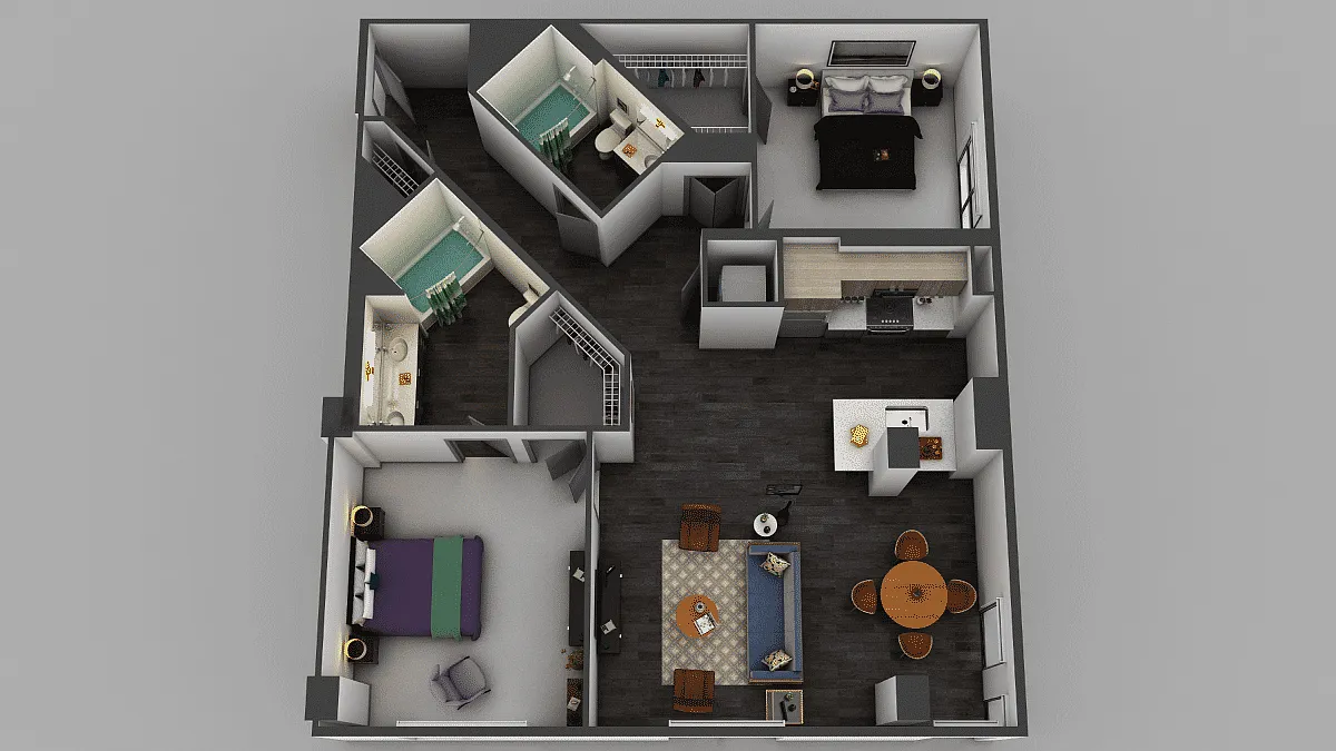Floor plan B1