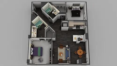 Floor plan B1