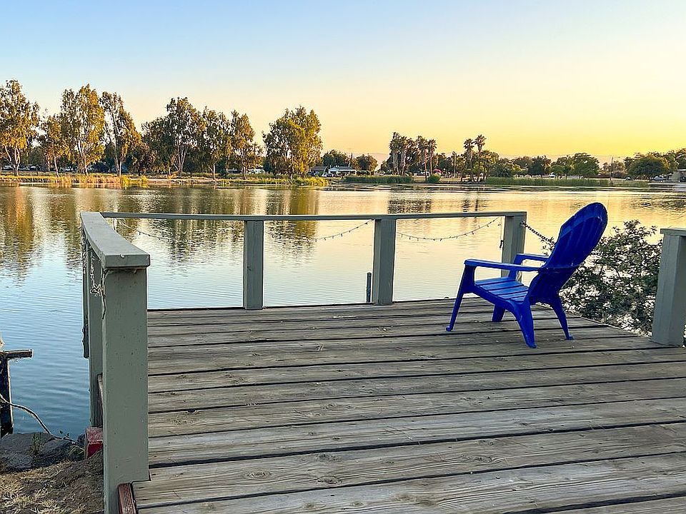 Dock and lake front view