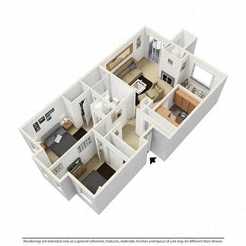 Floor plan 2X15
