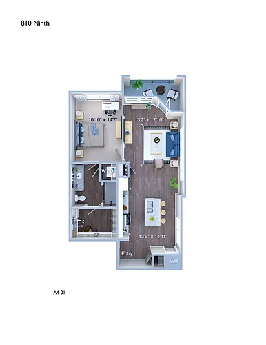 Floor plan A4
