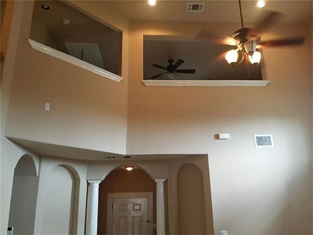 Beautiful view from down stairs living room.