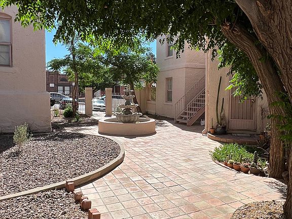 View of the courtyard