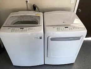 New Washer and Dryer