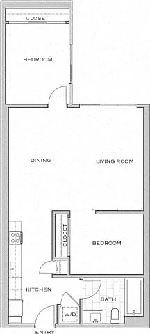 Floor plan 2B