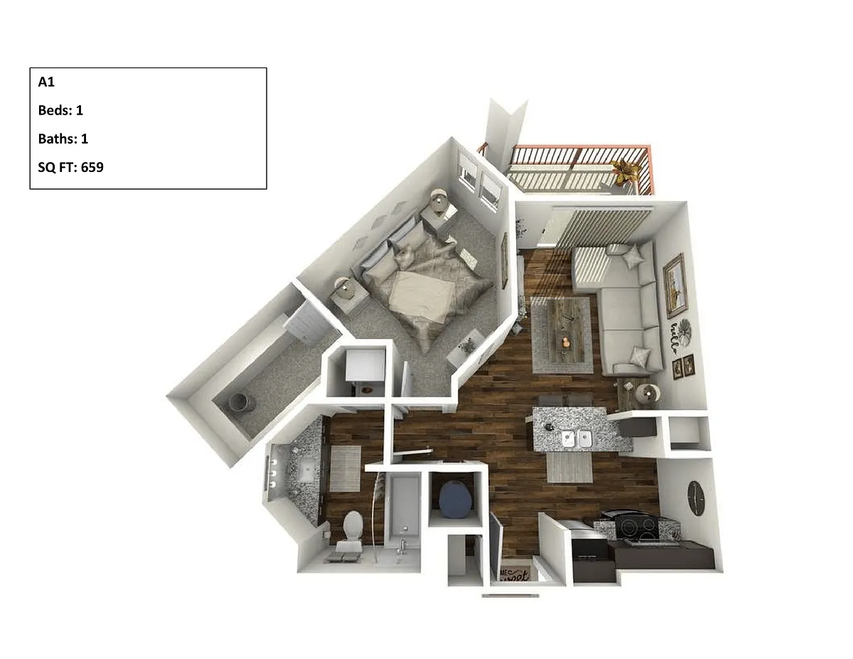 Floor plan A1