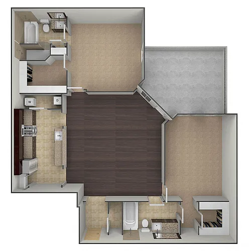 Floor plan B4B
