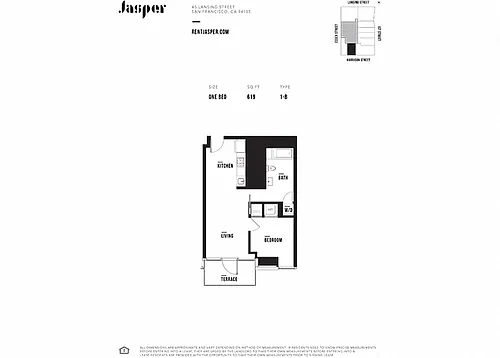 Floor plan 1-B