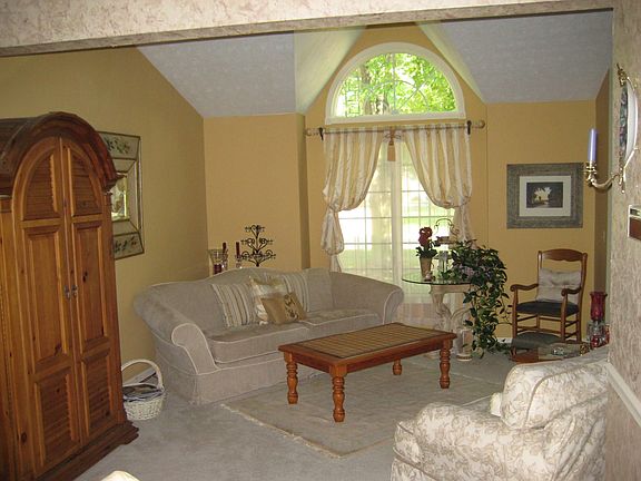 Vauled ceiling in Living Room