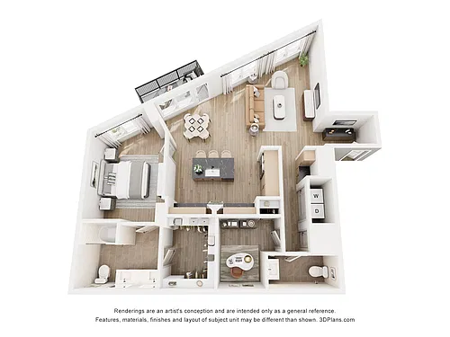 Floor plan A16