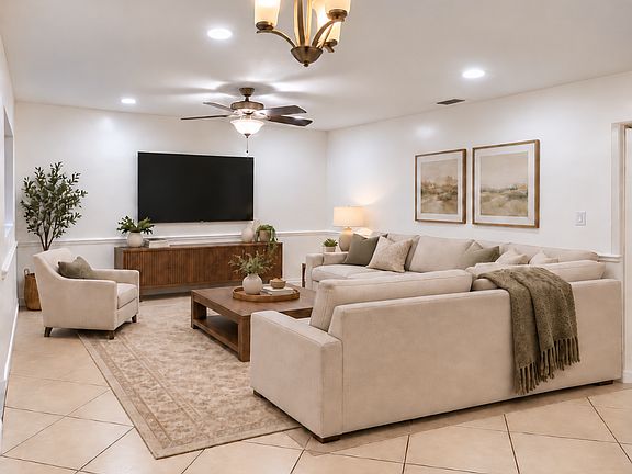 Living Room. Virtually Staged.